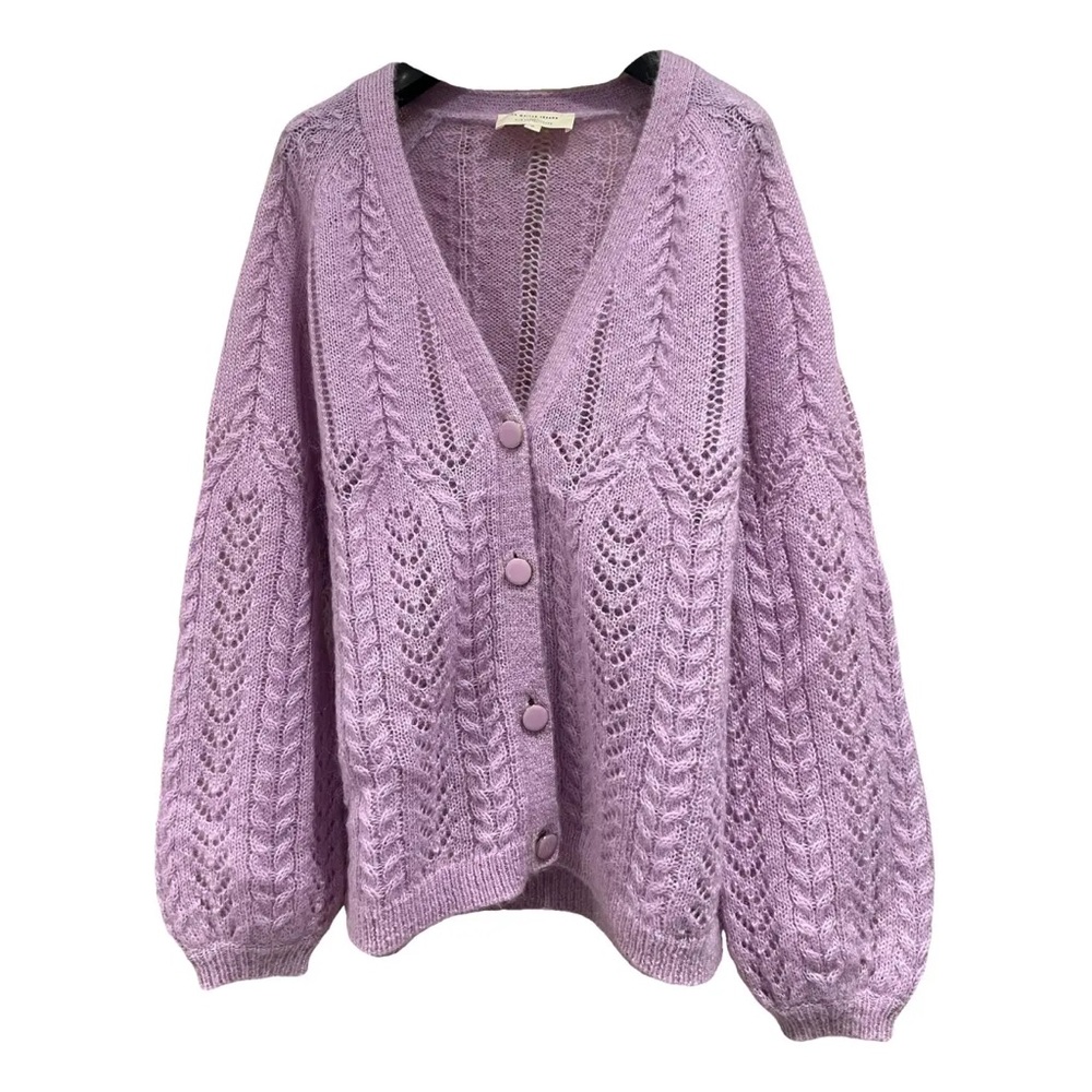 Sezane Cardigan in XS, lavender